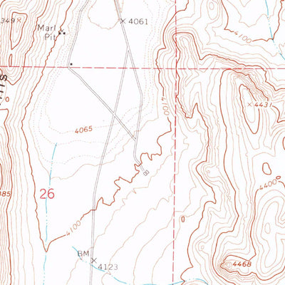United States Geological Survey Astor Pass, NV (1964, 24000-Scale) digital map