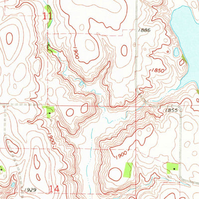 United States Geological Survey Astoria, SD (1970, 24000-Scale) digital map