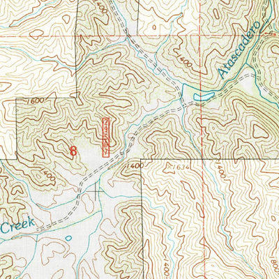 United States Geological Survey Atascadero, CA (1995, 24000-Scale) digital map