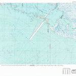 United States Geological Survey Atchafalaya Bay, LA (1983, 100000-Scale) digital map