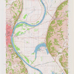 United States Geological Survey Atchison East, KS-MO (1960, 24000-Scale) digital map