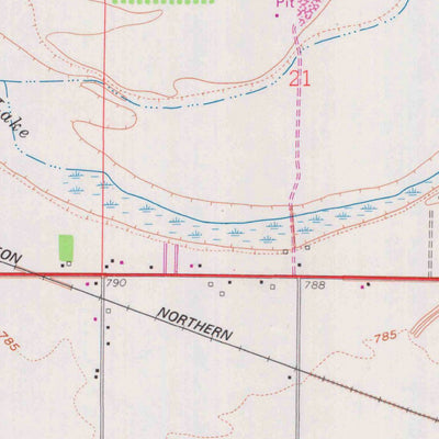 United States Geological Survey Atchison East, KS-MO (1960, 24000-Scale) digital map