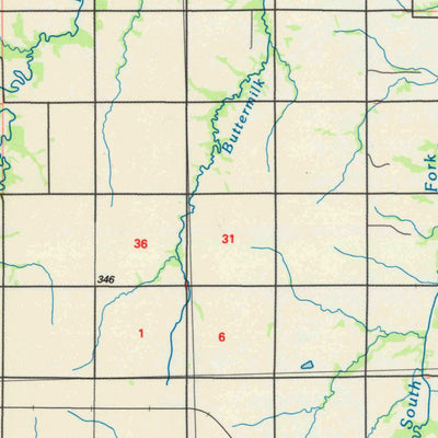 United States Geological Survey Atchison, KS-MO-NE (1985, 100000-Scale) digital map