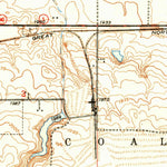 United States Geological Survey Atcoal, ND (1949, 24000-Scale) digital map