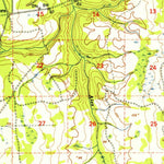 United States Geological Survey Ates Creek, FL (1949, 62500-Scale) digital map
