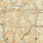 United States Geological Survey Athalia, OH-WV (1906, 62500-Scale) digital map