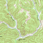United States Geological Survey Athalia, OH-WV (1968, 24000-Scale) digital map
