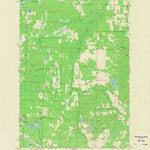 United States Geological Survey Athelstane, WI (1972, 24000-Scale) digital map