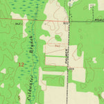 United States Geological Survey Athelstane, WI (1972, 24000-Scale) digital map