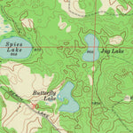 United States Geological Survey Athelstane, WI (1972, 24000-Scale) digital map