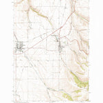 United States Geological Survey Athena, OR (1964, 24000-Scale) digital map