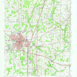 United States Geological Survey Athens, AL (1967, 24000-Scale) digital map