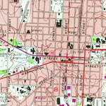 United States Geological Survey Athens, AL (1967, 24000-Scale) digital map