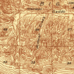 United States Geological Survey Athens, AR (1936, 48000-Scale) digital map
