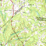 United States Geological Survey Athens, GA-SC (1953, 250000-Scale) digital map