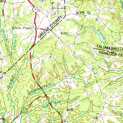 United States Geological Survey Athens, GA-SC (1953, 250000-Scale) digital map