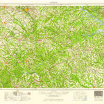 United States Geological Survey Athens, GA-SC (1959, 250000-Scale) digital map