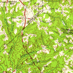 United States Geological Survey Athens, GA-SC (1959, 250000-Scale) digital map
