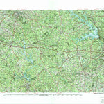 United States Geological Survey Athens, GA-SC (1988, 250000-Scale) digital map