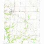 United States Geological Survey Athens, IL (1966, 24000-Scale) digital map