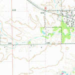 United States Geological Survey Athens, IL (1966, 24000-Scale) digital map