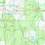 United States Geological Survey Athens, LA (1986, 24000-Scale) digital map