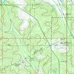 United States Geological Survey Athens, LA (1986, 24000-Scale) digital map