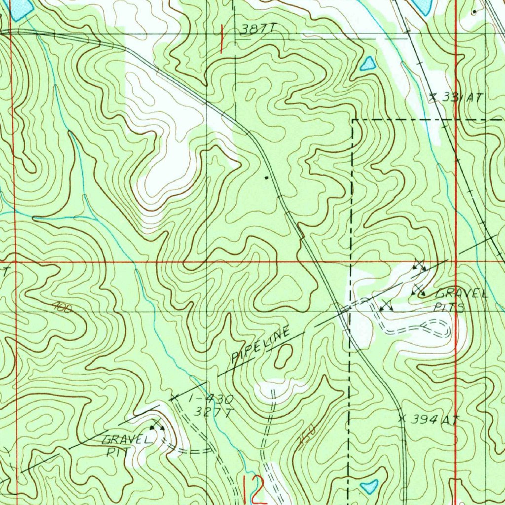 Athens, LA (1986, 24000-Scale) Map by United States Geological Survey ...