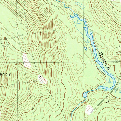 United States Geological Survey Athens, ME (1989, 24000-Scale) digital map
