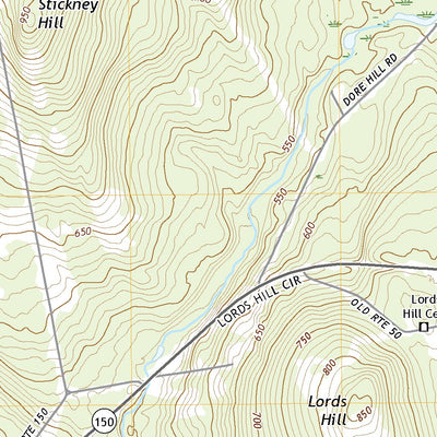 United States Geological Survey Athens, ME (2021, 24000-Scale) digital map