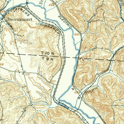 United States Geological Survey Athens, OH (1903, 62500-Scale) digital map