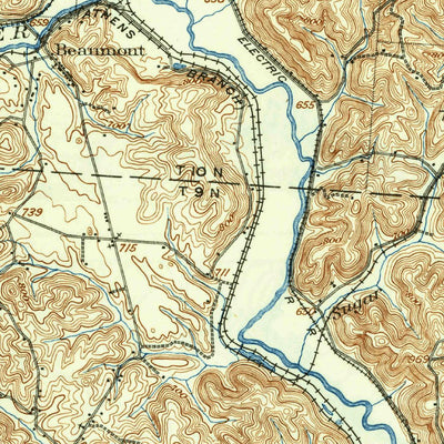 United States Geological Survey Athens, OH (1905, 62500-Scale) digital map