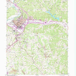 United States Geological Survey Athens, OH (1961, 24000-Scale) digital map