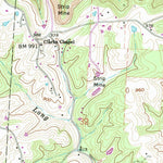 United States Geological Survey Athens, OH (1961, 24000-Scale) digital map