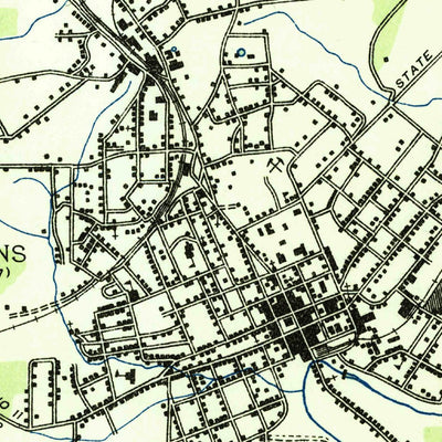 United States Geological Survey Athens, TN (1935, 24000-Scale) digital map