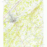 United States Geological Survey Athens, TN (1944, 24000-Scale) digital map