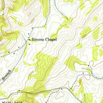 United States Geological Survey Athens, TN (1944, 24000-Scale) digital map