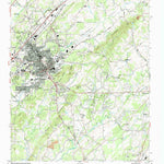 United States Geological Survey Athens, TN (1964, 24000-Scale) digital map
