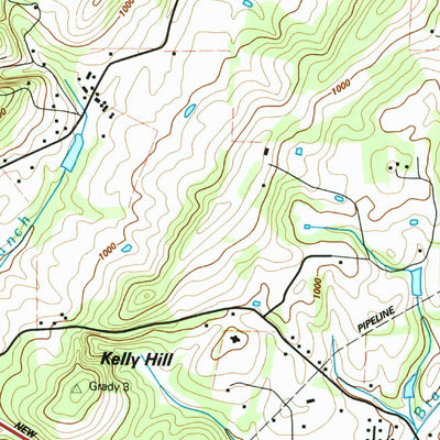 United States Geological Survey Athens, TN (1964, 24000-Scale) digital map