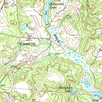 United States Geological Survey Athens, TX (1949, 62500-Scale) digital map
