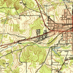 United States Geological Survey Athens, TX (1950, 62500-Scale) digital map