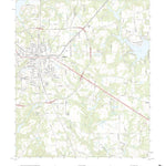 United States Geological Survey Athens, TX (2022, 24000-Scale) digital map