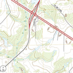 United States Geological Survey Athens, TX (2022, 24000-Scale) digital map