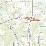 United States Geological Survey Athens, TX (2022, 24000-Scale) digital map