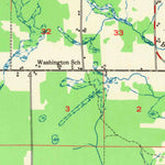 United States Geological Survey Athens, WI (1951, 48000-Scale) digital map