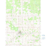 United States Geological Survey Athens, WI (1980, 24000-Scale) digital map