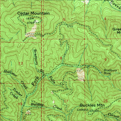 United States Geological Survey Athol, ID (1961, 62500-Scale) digital map