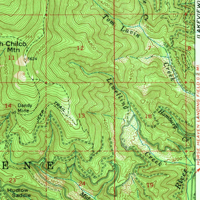 United States Geological Survey Athol, ID (1961, 62500-Scale) digital map