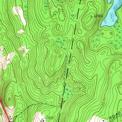 United States Geological Survey Athol, MA (1954, 24000-Scale) digital map