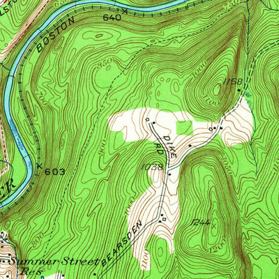 United States Geological Survey Athol, MA (1954, 24000-Scale) digital map